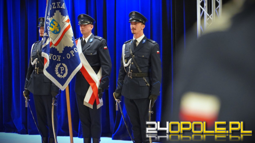Medale, odznaczenia i nowi adepci. Opolska Policja w świetnej kondycji