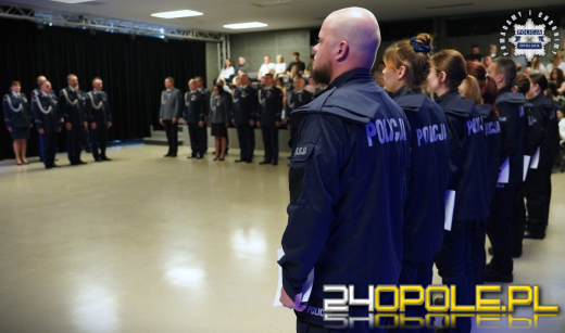 Medale, odznaczenia i nowi adepci. Opolska Policja w świetnej kondycji