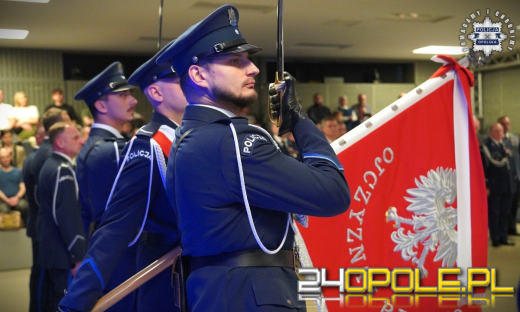 Medale, odznaczenia i nowi adepci. Opolska Policja w świetnej kondycji