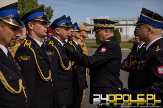 Dzień Strażaka w Opolu - strażacy uhonorowani za ofiarną służbę