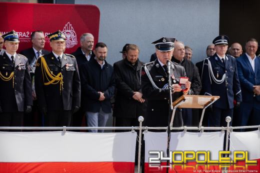 Dzień Strażaka w Opolu - strażacy uhonorowani za ofiarną służbę