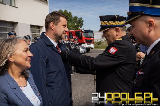 Dzień Strażaka w Opolu - strażacy uhonorowani za ofiarną służbę