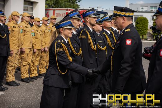 Dzień Strażaka w Opolu - strażacy uhonorowani za ofiarną służbę
