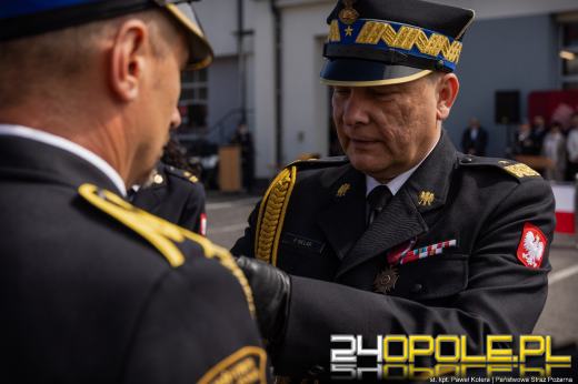 Dzień Strażaka w Opolu - strażacy uhonorowani za ofiarną służbę