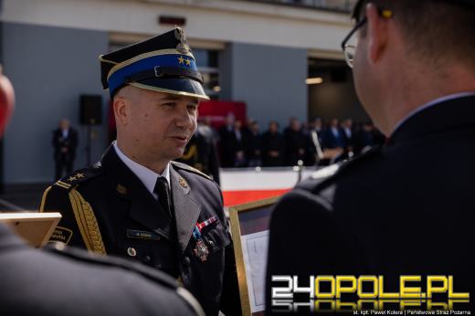 Dzień Strażaka w Opolu - strażacy uhonorowani za ofiarną służbę