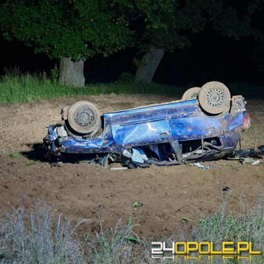 Dachowanie samochodu w Ziemiełowicach