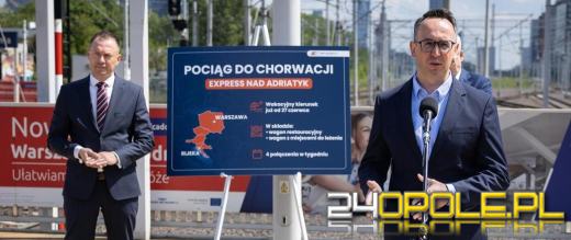 Nowe połączenie kolejowe z Polski do Chorwacji - PKP Intercity uruchamia pociąg do Rijeki