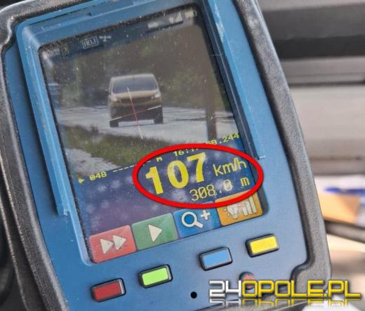 Jechał przez wieś ponad 100 km/h. 23-latek stracił prawo jazdy i dostał 13 punktów karnych