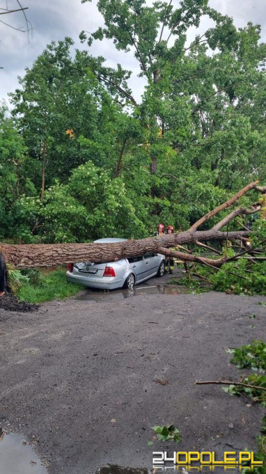 Przez Opolszczyznę przeszedł front burzowy. W Opolu poważne zdarzenie