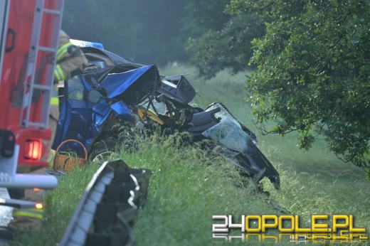 Niebezpiecznie na drogach Opolszczyzny. Dwa poważne wypadki, dwie osoby nie żyją (Aktualizacja)