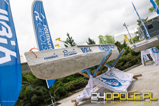 Z betonu zrobili kajak. Teraz powalczą o tytuł Mistrza Europy. Studenci PO z nietypowym projektem
