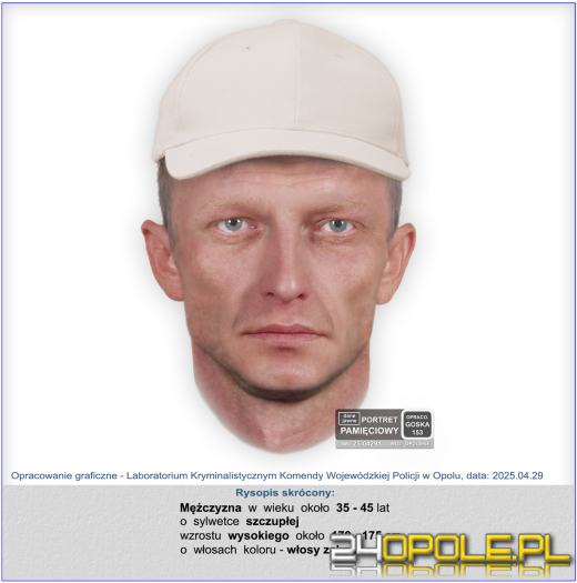 Policja publikuje portret pamięciowy podejrzewanego o usiłowanie włamania w Starych Kolniach