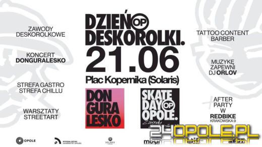 Dzień Deskorolki w Opolu - zawody, mural i koncert donGuralesko