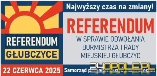 Referendum w Głubczycach: 2 tys. mieszkańców zagłosowało za, ale frekwencja zbyt niska
