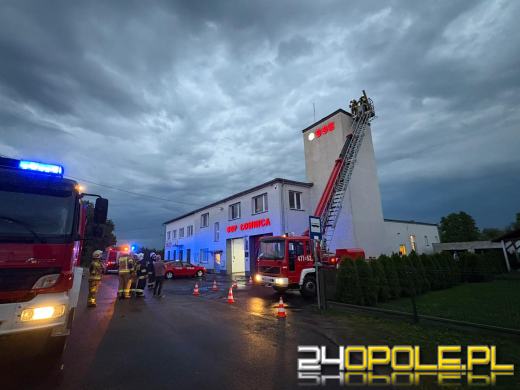 Ponad 230 zgłoszeń do straży po burzach (Aktualizacja)