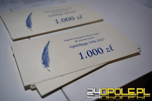 Opolskie Orły 2025. Prezydent nagrodził uczniów za wybitne osiągnięcia