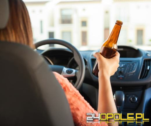 Kierująca miała 4 promile alkoholu - tłumaczyła, że chciała tylko podwieźć kolegę do sklepu