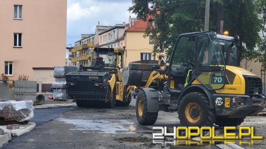 Postępy na Łąkowej. Kończy się pierwszy etap prac, rusza kolejny