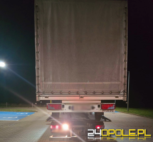 Kierował ciężarówką mimo sądowego zakazu. 48-latek w rękach policji