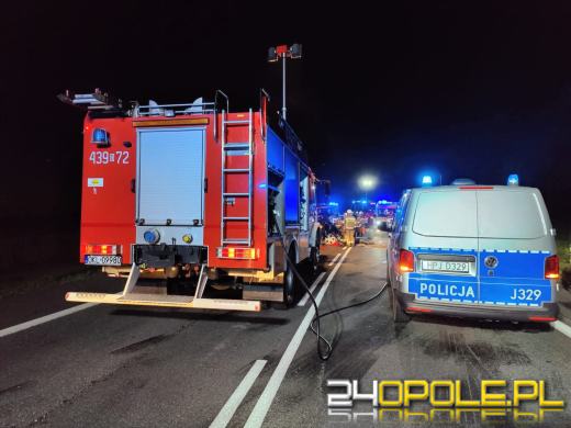 Pijany kierowca sprawcą czołowego zderzenia na obwodnicy Kluczborka