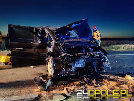 Pijany kierowca sprawcą czołowego zderzenia na obwodnicy Kluczborka