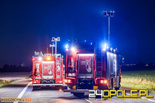 Pijany kierowca sprawcą czołowego zderzenia na obwodnicy Kluczborka