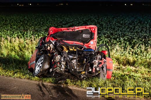 Pijany kierowca sprawcą czołowego zderzenia na obwodnicy Kluczborka