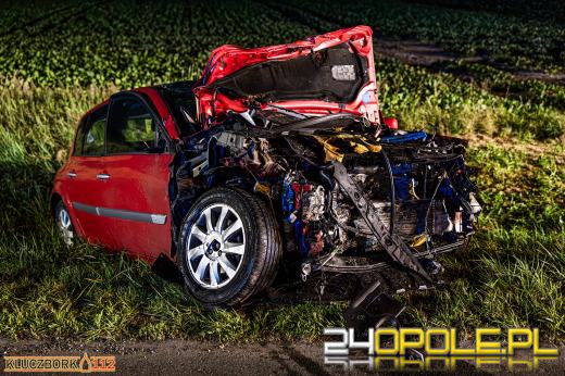 Pijany kierowca sprawcą czołowego zderzenia na obwodnicy Kluczborka