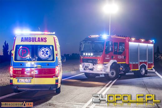 Pijany kierowca sprawcą czołowego zderzenia na obwodnicy Kluczborka