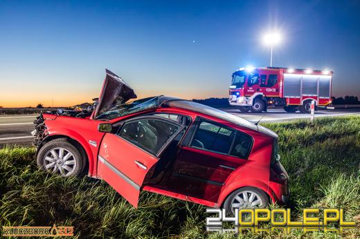 Pijany kierowca sprawcą czołowego zderzenia na obwodnicy Kluczborka