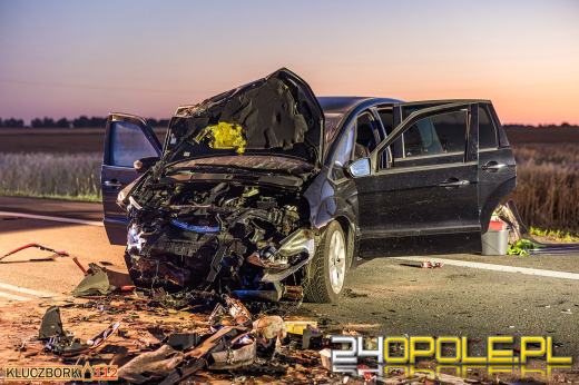 Pijany kierowca sprawcą czołowego zderzenia na obwodnicy Kluczborka