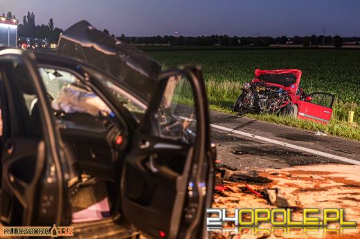 Pijany kierowca sprawcą czołowego zderzenia na obwodnicy Kluczborka