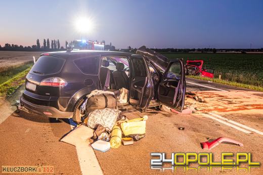 Pijany kierowca sprawcą czołowego zderzenia na obwodnicy Kluczborka