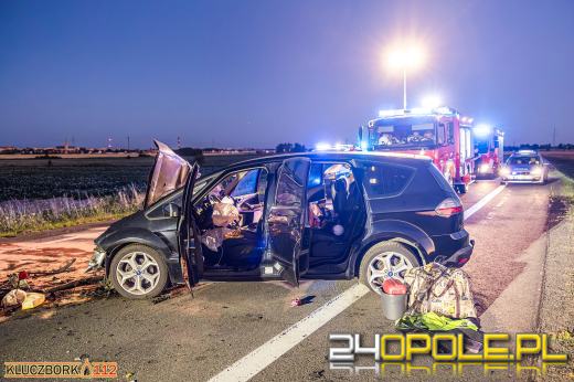 Pijany kierowca sprawcą czołowego zderzenia na obwodnicy Kluczborka