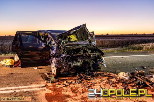 Pijany kierowca sprawcą czołowego zderzenia na obwodnicy Kluczborka