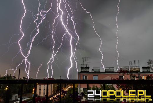 IMGW ostrzega przed burzami w województwie opolskim