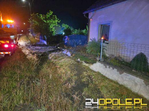 Poważny wypadek w Szczedrzyku - kierowca miał 1,5 promila alkoholu