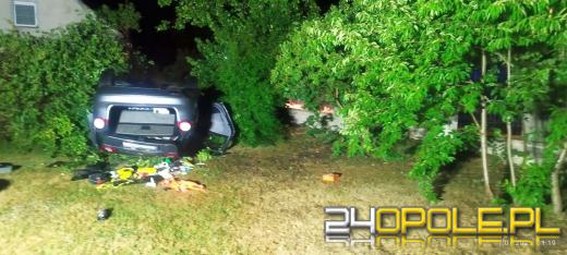 Poważny wypadek w Szczedrzyku - kierowca miał 1,5 promila alkoholu