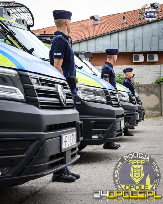 Na ulicach Opola jeszcze bezpieczniej. Cztery nowe radiowozy dla SPPP