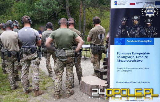 Kontrterroryści z całego kraju szkolą się w Opolu - specjalne szkolenia strzeleckie