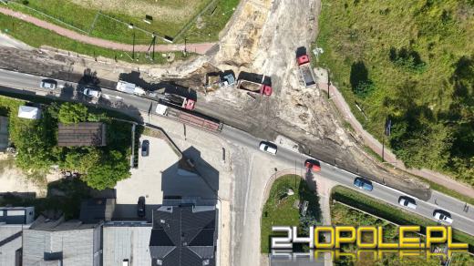 Koszt 1,8 miliona zł. Cel? Poprawa bezpieczeństwa - nowe rondo w Strzelcach Op.