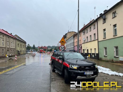 Ostrzeżenia 3. stopnia dla części Opolszczyzny. Blisko 100 interwencji służb