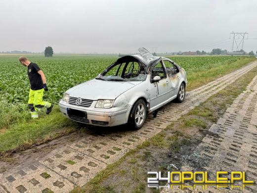 Po pijaku spalił własny samochód - odpowie teraz przed sądem