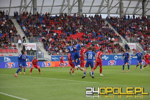 Odra Opole z pierwszym zwycięstwem w sezonie! Emocjonujące 2:1 z Miedzią Legnica