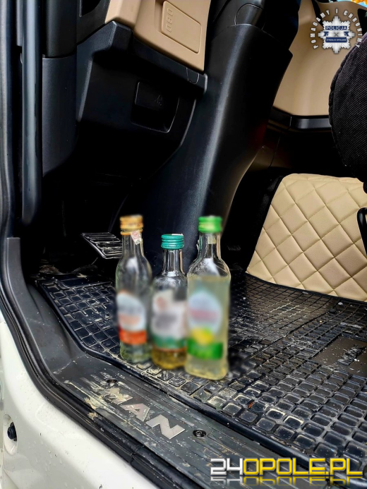 Jeździł zygzakiem autostradą. Pijany kierowca TIRa złapany