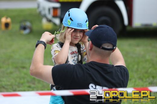 Rodzinny Piknik Strażacki trwa przed Turawa Park - atrakcje i zbiórka na sprzęt dla OSP