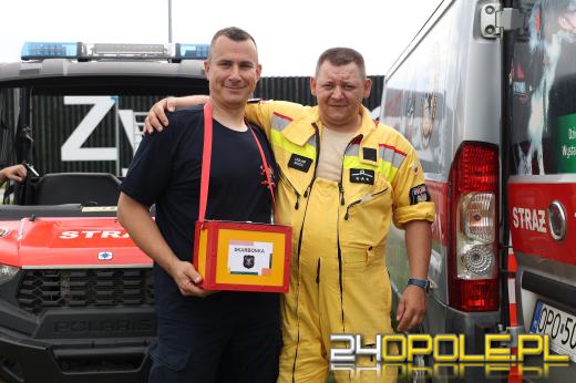 Rodzinny Piknik Strażacki trwa przed Turawa Park - atrakcje i zbiórka na sprzęt dla OSP