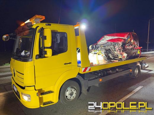 Wypadek na obwodnicy Opola. Dwóch kierowców trafiło do szpitala