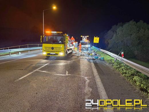 Wypadek na obwodnicy Opola. Dwóch kierowców trafiło do szpitala