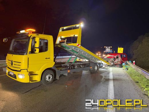 Wypadek na obwodnicy Opola. Dwóch kierowców trafiło do szpitala